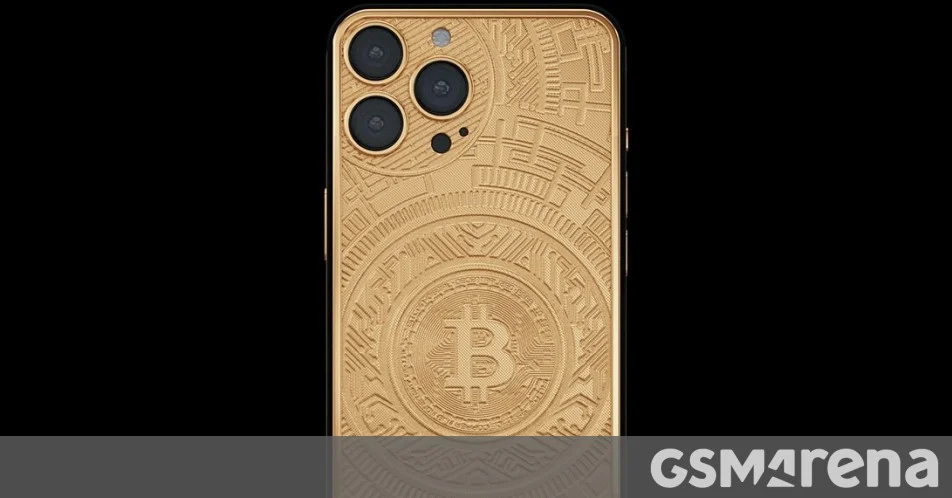 Caviar présente l'iPhone 16 Pro en or et Bitcoin