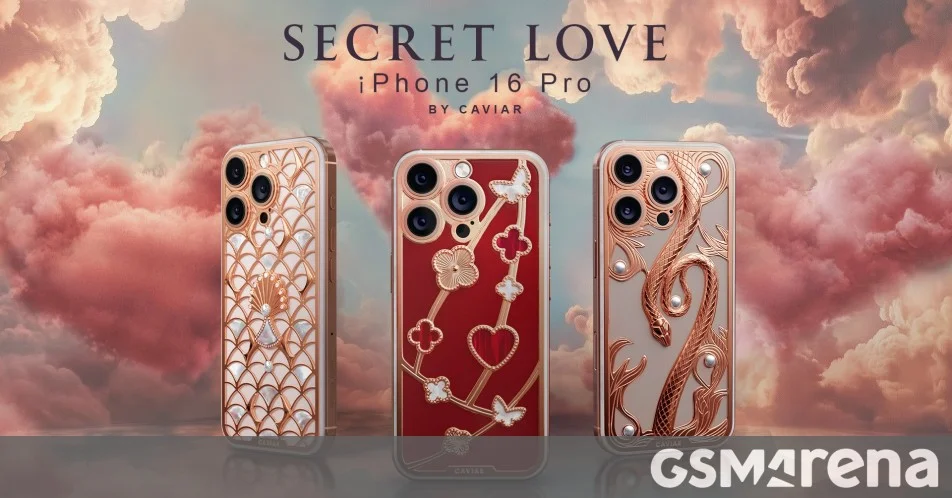 Caviar präsentiert iPhone 16 Pro für Valentinstag