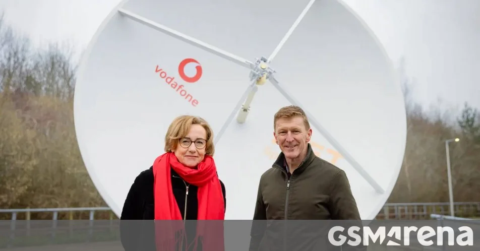 Vodafone feiert ersten Videoanruf über Satellit