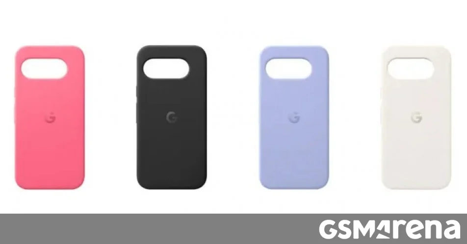 Leck der offiziellen Google Pixel 9a Hüllen