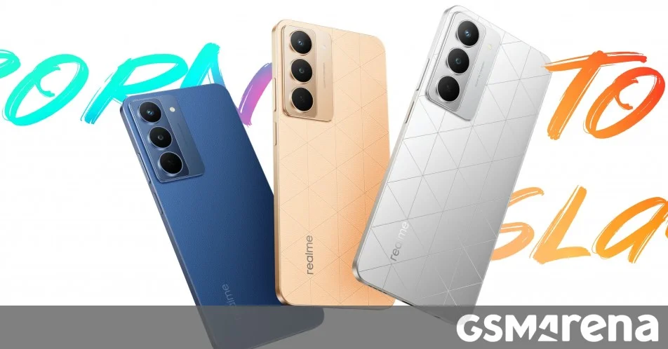 Les options du Realme Narzo 80x révélé